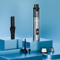 GoMechanic 2-in-1 Wireless Car Vacuum Cleaner & Blower | High-Power 14000 Pa Suction with BLDC Motor | Dual Filtration with Steel & HEPA Filters | Portable & Sleek Metal Design-57