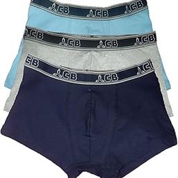 Men's Cotton Solid Trunks, Mid Rise Underwear with Outer Elastic, Pack of 3-picture-8