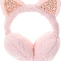 Winter Ear muffs Faux Fur Warm Earmuffs Adjustable Foldable Outdoor Ear Warmers For Women Girls Men，1pack-image-18