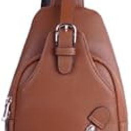 Vegan Leather Stylish Unique Design Shoulder Chest Crossbody Fanny Pack For Unisex-image-22