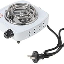 Electric Radiant Stove Thermal Efficiency 500W Multifunctional Stove Cooking Plate For Soup Porridge Hot Plate Stainless Steel Home Kitchen Cooking (Small)-24