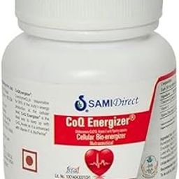 SAMI DIRECT COQ 10 ENERGIZER (CoQ 10), Vitamin E with Piperine Cellular Bio Energizer-29
