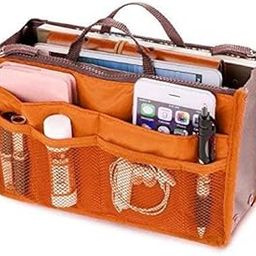 Shri Hari Foundation Nylon The Creative India Women Travel Insert Organizer Handbag Purse Large Liner Lady Makeup Cosmetic Bag Travelling Bag-image-16