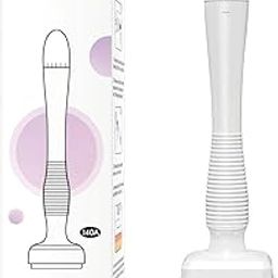 Titanium Microneedles Derma Roller - Stamp Alternative -Microneedle Micro Needle Skin Care Tool - Microneedling Roller for Men and Women (White)-image-78