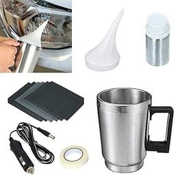 QKDS Headlight Lens Repair Kit Auto Repair Kit Clear Renovation Heating Atomization Renovation-image-73