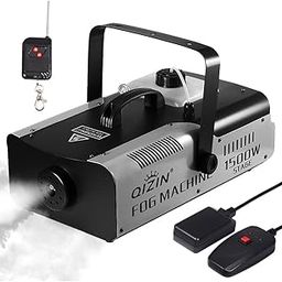 Genuine Image QIZIN Fog Machine 1500 Watt Controllers, Professional Stage Smoke Machine for DJ Halloween Parties Wedding Christmas-20