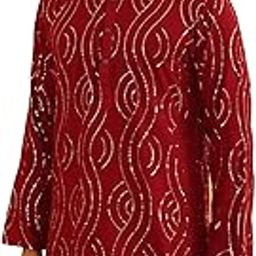(Since 1958 Men's Pure Cotton Lehary Design Long Kurta – A Timeless Elegance for Festivals & Functions-image-5