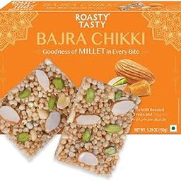 Roasty Tasty Pearl Millet Bars - Bajra Bite | Millet Chikki Bars | Peanut Chikki with Jaggery | Protein Snacks | No Added Sugar | Healthy Snacks | Energy Bar Replacement | Pack of 1 | 150g-image-35
