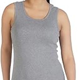 Rupa Colors Playsure Solid 100% Combed Cotton Rib Fabric, Women's Standard Fit Tank Top, Sleeveless Pack of 1-image-92