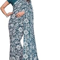 SAREES Geometric Printed Georgette Saree-image-50