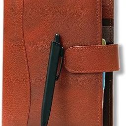 COI Tan Brown Leather 2025 Organizer | Daily To Do List Planner Gift For Men & Women With Pen-30