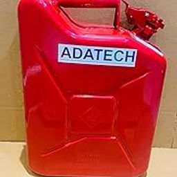 ADATECH Metal Jerry Can, 10 Litre, Red, Petrol Storage Container-11