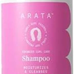 Arata Curly Hair Shampoo for Dry, Frizzy, Wavy, Curly Hair | Sulphate Free| Moisturising, Hydrating| with Murumuru Butter, Hibiscus Extract | No SLS, SLES, Paraben, Silicone | CG Friendly | 300ml x 1-16