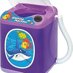 Ratna's Washing Machine Toy (Non Battery Operational) Role Play Household Toys for Kids (Purple Colour)-10