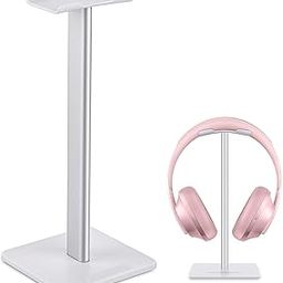 Headphone Stand, Tabletop, Headset Stand, Anti-Slip, Easy Assembly, Desk Storage, Headphone Stand, Headset Hanger, Simple, White-picture-27