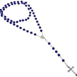 Jesus Cross Crucifix Rosary Prayer Bead Pendant Christian Jewellery for Men and Women-image-31