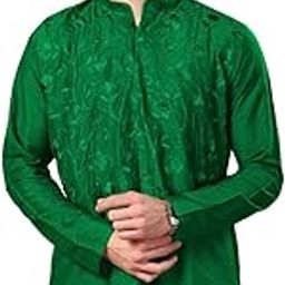 Floral Embrodered Mandarin Collar Straight Kurta-image-2