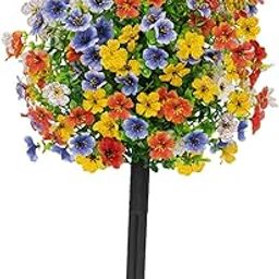 Bnf® Artificial Violet Flower Garden Stake Realistic Flower for Wedding Lawn Yard Yellow Blue Orange|Home & Garden|Yard, Garden & Outdoor Living|Garden D?©cor|Statues & Lawn Ornaments-image-55