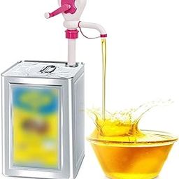 EtaMoon Manual Hand Oil Pump for Kitchen Tin Cans Pumping Machine Automatic Bottle Fuel Transfer Oil Pump for Oil can 15 litres Steel Tin Oil Remover Pump Oil Dispenser Pump[1 PCS]-image-72