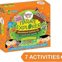 Genius Box - Play Some Learning Activity Kit For 3+ Year Age: Nature Explorer Diy, Educational Toy, Learning Kit, Educational Kit, Stem Toy-23