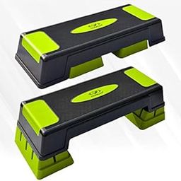 Cougar Pro Aerobic Stepper for Home and Gym Exercise Fitness Stepper, 2 Level Adjustable Height Aerobics Stepper Exercise Platform for Indoor and Outdoor Workouts-image-82