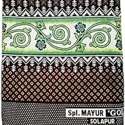 ragdoll® Cotton Solapur Chaddar King Size Bed 350 TC Coffee Color Pack of 1 (Size 90 X 108 Inch / 9 x 7.5 Feet)-image-9