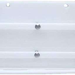 STIMULUS Acrylic Double Wall Mobile Holder | Phone Holder for Wall | Mobile Charging Stand Milky White (6x8 inch)-22