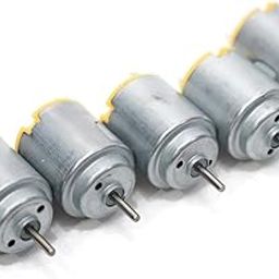 Electronic Spices DC Motor Mini Electric Motor Carbon Brush High Speed Torque Electric Toy Cars Engine Motor Kit, for DIY Fan Toys Cars Models- PACK OF 20-8