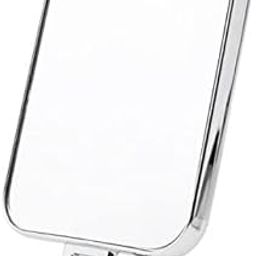 UJEAVETTE® 8xDurable Makeup Mirror Dormitory Bathroom Square Free-Standing Mirrors Silver-image-88