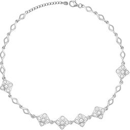 925 silver Zircon Studded Square Anklets| Gifts for Women and Girls | With Certificate of Authenticity and 925 Stamp | 6 Months Warranty*-15