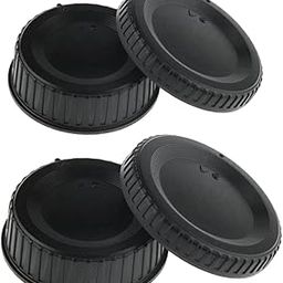 QuikProf Rear Lens and Camera Body Cover Cap for Nikon DSLR Cameras (2 Set- Total 4pcs)-16
