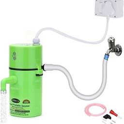 Genuine 1Litre Portable Geyser, Instant Geyser for Kitchen, Bathroom, Home, Clinic, salons etc. (Blue)-image-25
