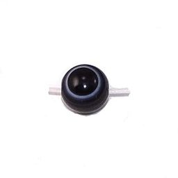3.55 Cts Sulemani Kala Hakik (Akik) Evil Eye Stone 8 mm Round Shape Gemstone for Bracelet & Pendant Size for Unisex (1 Pc)-image-52