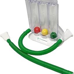Sahyog Wellness Respiratory 3 Balls Lung Exerciser with 2 Tubes (Spirometer)-17