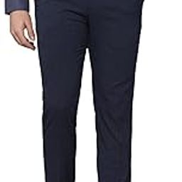 Men's Strechable Fabric Easy to Iron Slim fit Textured Formal Trouser-image-13