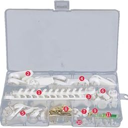 VertHome Photo Frame Hook Kit Picture Hanging Hardware Assorted Picture Hangers Traceless Painting Hooks-image-51