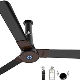 atomberg Studio Smart+ 1200mm BLDC Ceiling Fan with IoT & Remote | BEE 5 star Rated Energy Efficient Ceiling Fan | High Air Delivery with LED Indicators | 2+1 Year Warranty (Earth Brown)-13