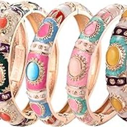 Womens Bracelet Bangle Set of 5-image-2