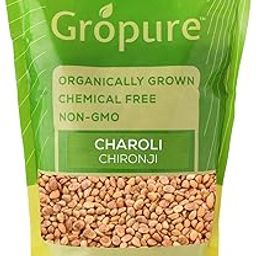 GroPure Organic: From Soil to Soul - Chironji Seeds - 100g I Raw Charoli I Enjoy the taste of Pure Products I Chemical & Pesticide Free I Best Organic SUPERFOODS I Best Organic Chironji Seeds-image-73