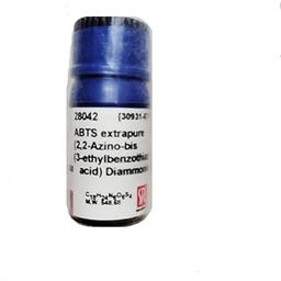 SRL ABTS extrapure (2,2-Azino-bis (3-ethylbenzothiazoline-6-sulfonic acid) Diammonium Salt), 98%, 500mg, CAS : 30931-67-0, Molecular Formula : C18H24N6O6S4, for laboratory use-picture-27