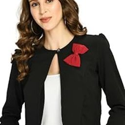 Women Casual Regular Sleeve Shrug-picture-31