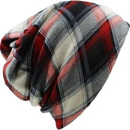 Diamond Checked Ponytail Beanie Winter and Autumn Skull Cap Bandana Head Wear for Women Crochet Knit Cap Beanies Warm Caps Female Knitted Stylish Hat for Women's Girls & Ladies Fashion-image-96