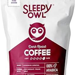 Sleepy Owl Dark Roast Ground Coffee | Fine Grind Coffee | Suitable for Moka Pot, Home Espresso brewing | 100% Arabica | Freshly Roasted & Ground | 250g | Directly Sourced From Chikmagalur-image-98