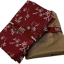 Men's Print Shirt and Trouser Unstitched Fabric Set -Gift Pack (Multicolour_Free Size)_04-40