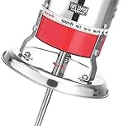 Omen Changing Lives Madhani Machine | Electric Hand Blender for Churning | 2-Speed Control | Compact & Durable | Easy to Use and Clean | Ideal for Lassi, Butter, Buttermilk (Steel)-picture-2
