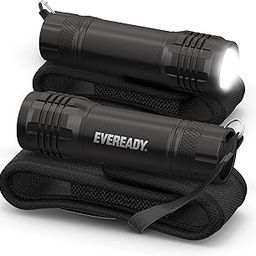 Eveready LED Tactical Flashlights S300 with Holsters (2-Pack), Rugged & Compact Flash Lights, IPX4 Water Resistant - Camping Accessories, Outdoor Gear, Emergency Flashlights-48