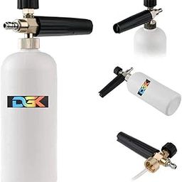 DGK High-Pressure Quick Release Snow Foam Blaster Spray Gun Adjustable Kit for Car Washing-image-36