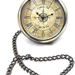 Royal Gold Antique Pocket Gandhi Watch Royal Look Indian Handicraft Premium Gift Item-image-80