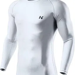 ninq Full Sleeve Compression T-Shirt - Athletic Base Layer Tights for Fitness-picture-43
