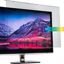 VizoBlueStop 32 Inch Anti-Blue Light Filter for Computer Monitor Blue Light Monitor Screen Protector Panel (72.4 x 43.4 cm) Blocks Blue Light 380 to 495 nm Fits LCD, TV and PC, Mac Monitors-picture-15